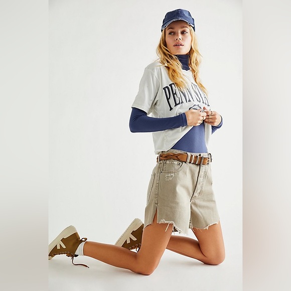 We The Free Pants - NWT- We The Free Baggy Tomboy Shorts